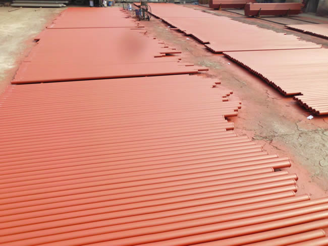 網(wǎng)架桿件噴漆成品