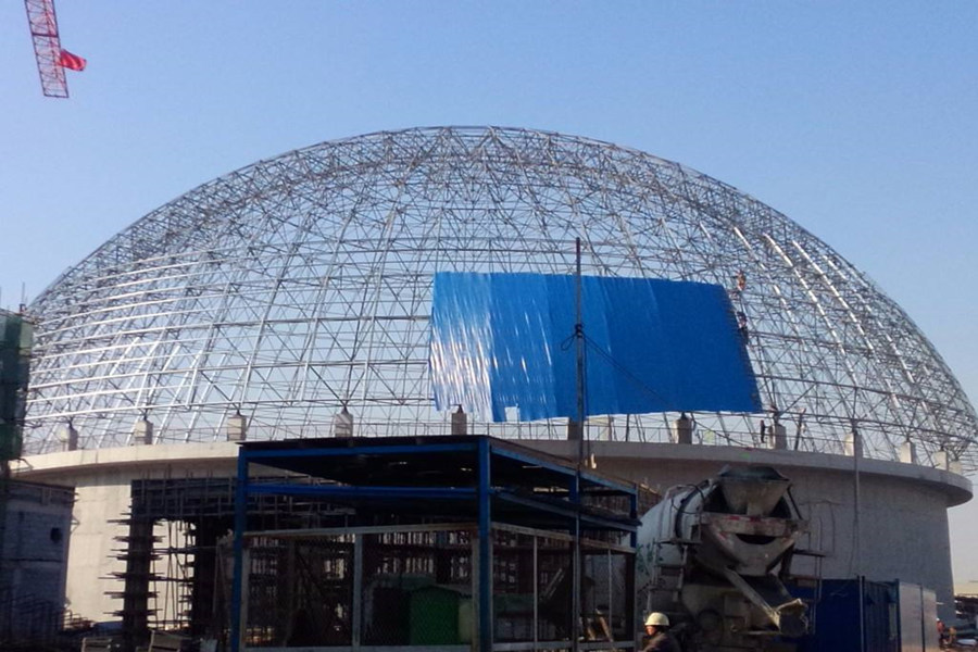 水庫(kù)網(wǎng)架工程案例