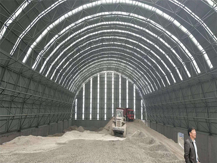 鑫源水泥廠網(wǎng)架加工工程