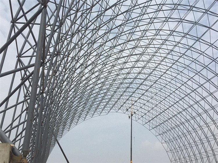 唐山飛龍水泥廠(chǎng)網(wǎng)架工程案例