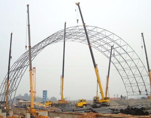 煤棚網(wǎng)架加工安裝施工