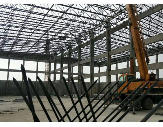 煤棚網(wǎng)架加工施工