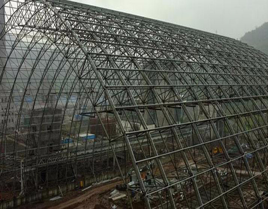 干煤棚網(wǎng)架加工工程